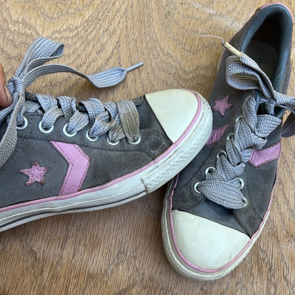 Vintage Suede Converse Allstars Size 6.5